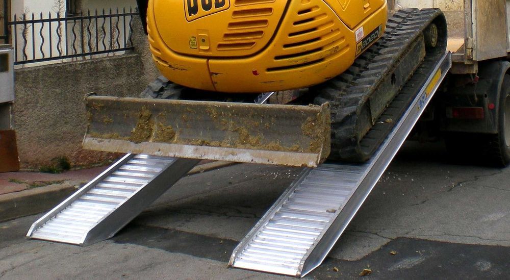 Najazdy aluminiowe 3m/3700kg / Duży wybór, dostawa, włoska jakość