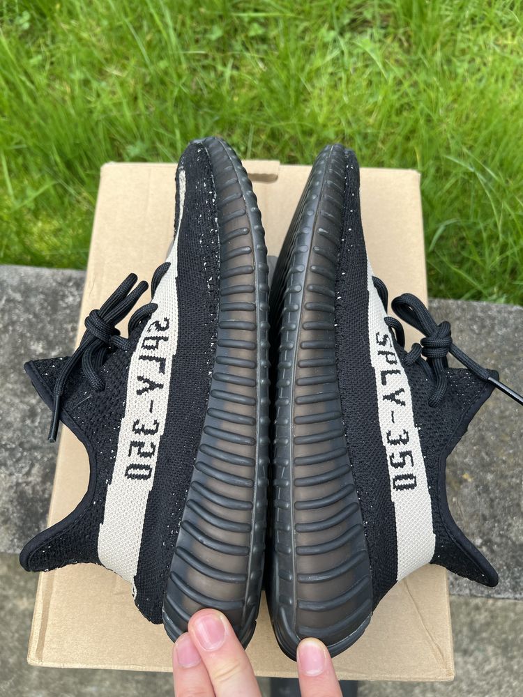 Adidas Yeezy Boost 350 V2 Oreo sneakersy niskie czarne kanye 42 2/3