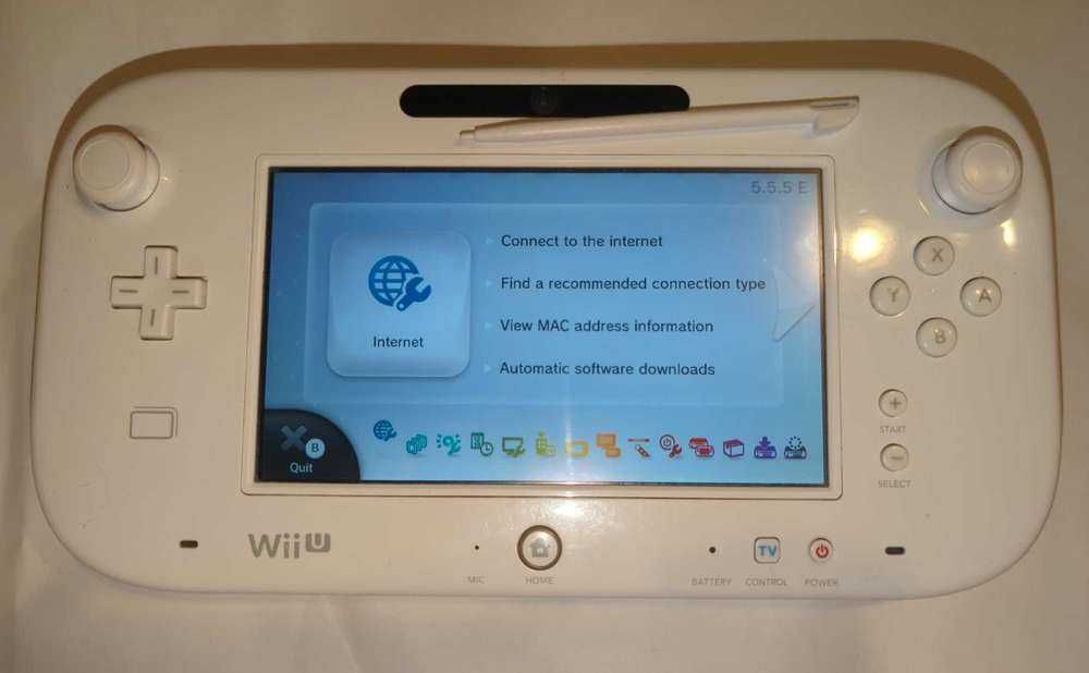 Wii U softmod mod przerobione Zasilacz SD 64GB system Europejski PAL