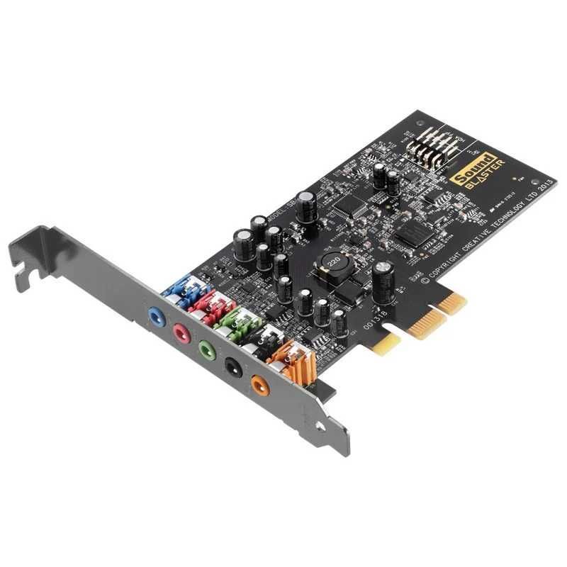 Placa Som Creative Sound Blaster Audigy FX PCIe 5.1 SBX Pro Studio