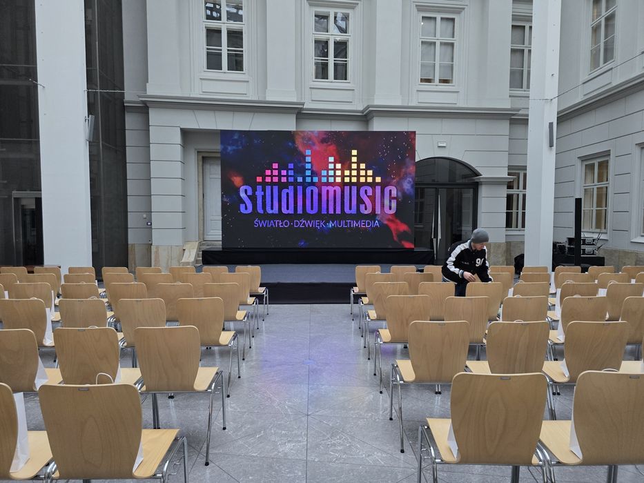 Wynajem telebimu ekran led koncert festyn konferencja kraków