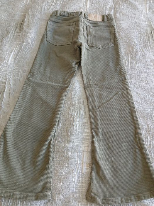 Calças de bombazine da Zara