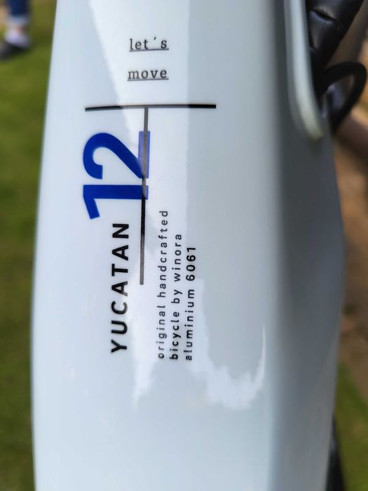 Rower elektryczny e-bike - Winora Yucatan 12 przebieg 1.175km, rama:54