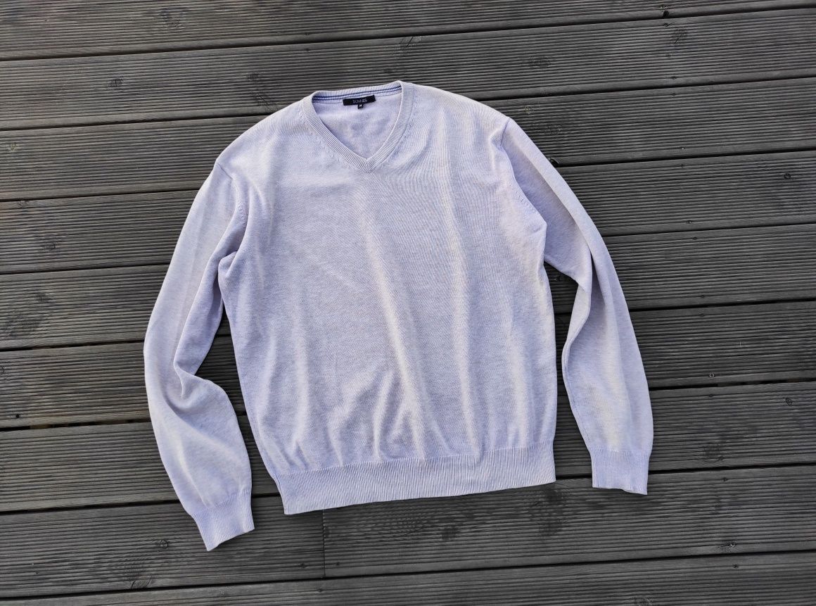 Beżowy sweter męski - M- Dunnes