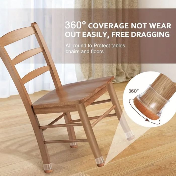 16 шт Силіконові захисні накладки на ніжки меблів