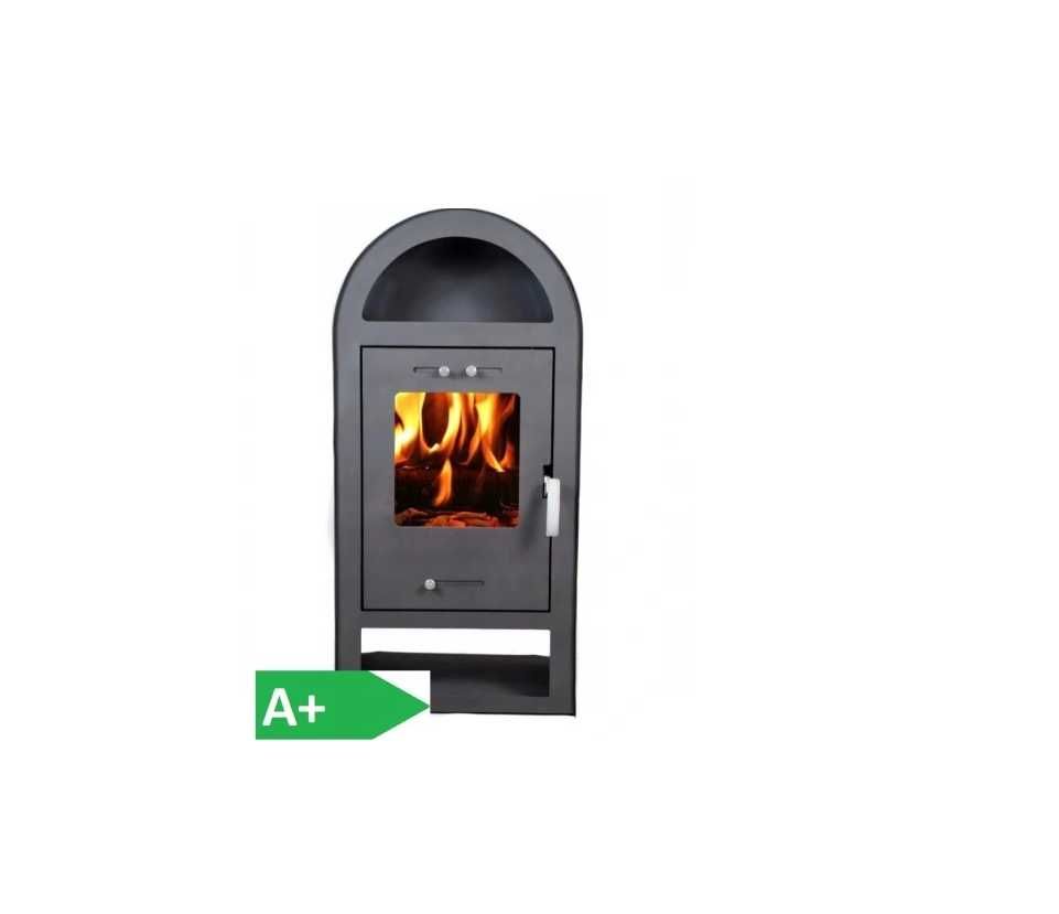PIEC piecyk kominek stalowy KOZA NEGRO P5 7,5KW