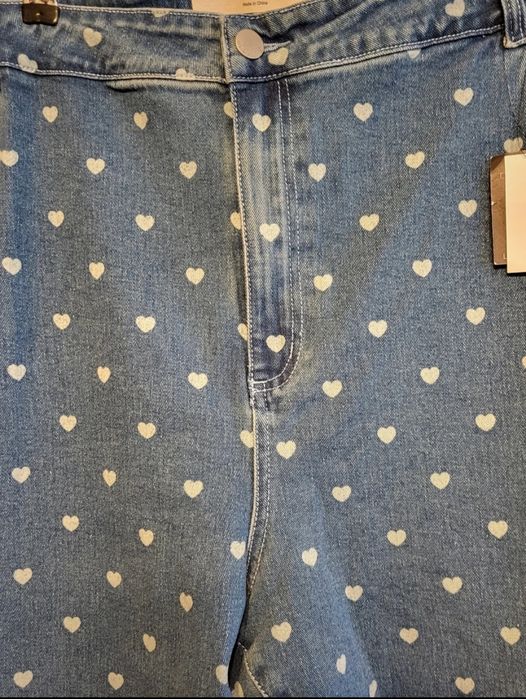 Fajne duże w serduszka