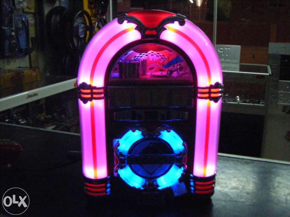 Jukebox USB Rádio Vintage Style