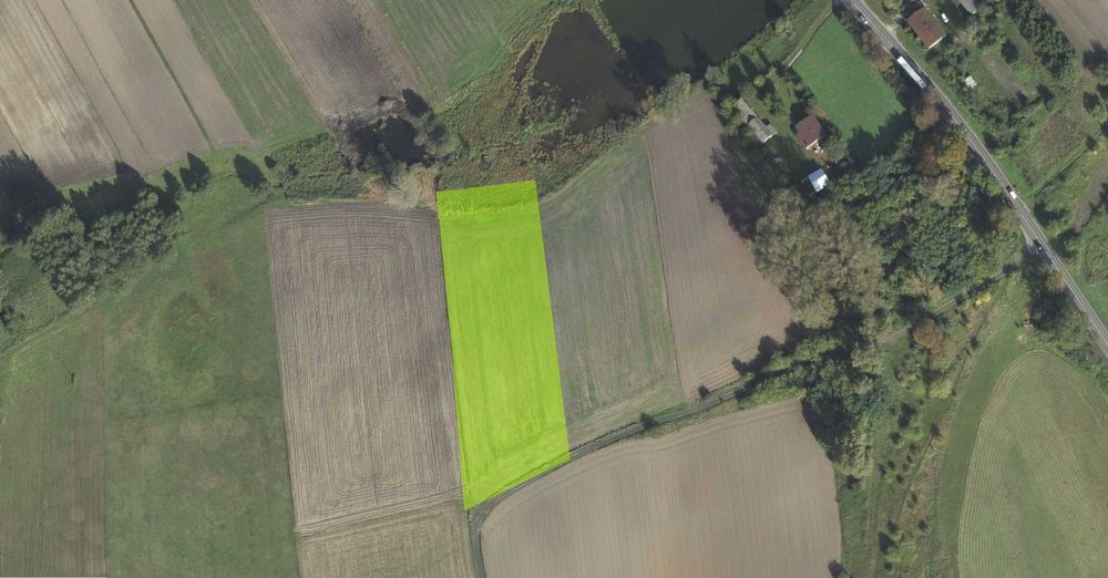 Działka 6100 m2 Jawidz