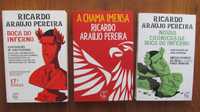 Livros Ricardo Araújo Pereira (autografados com dedicatória)