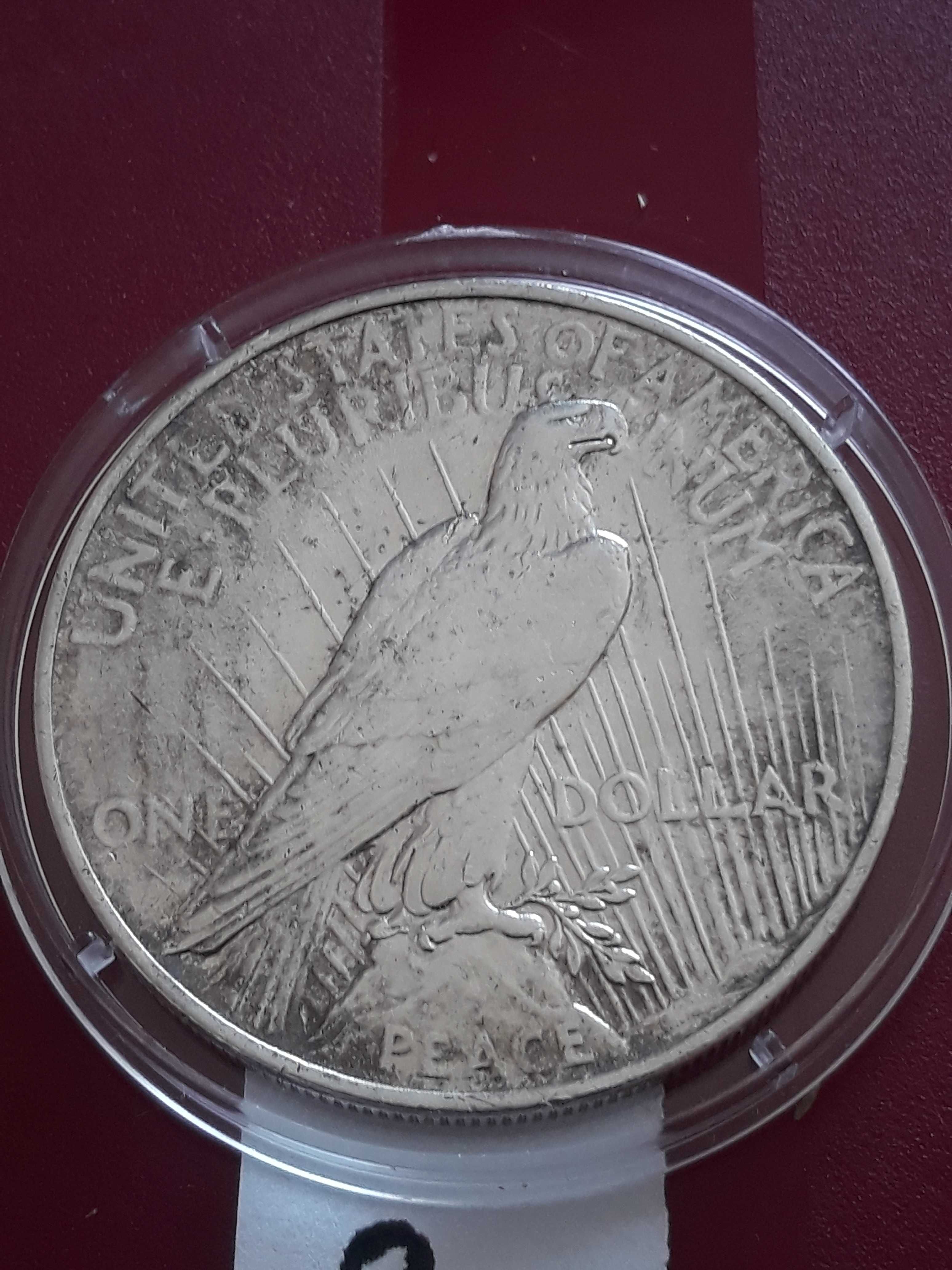 1 Dolar USA - 1922 r. - Peace - nr. 2 - piękny - oryginał