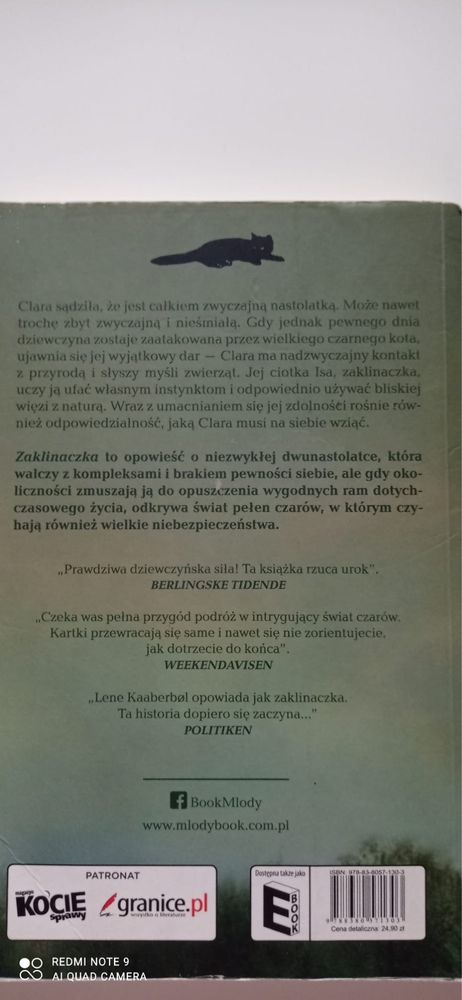 Książka Zaklinaczka próba ognia