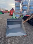 Podnośnik na tył ciągnika z widłami lub łyżką 80cm