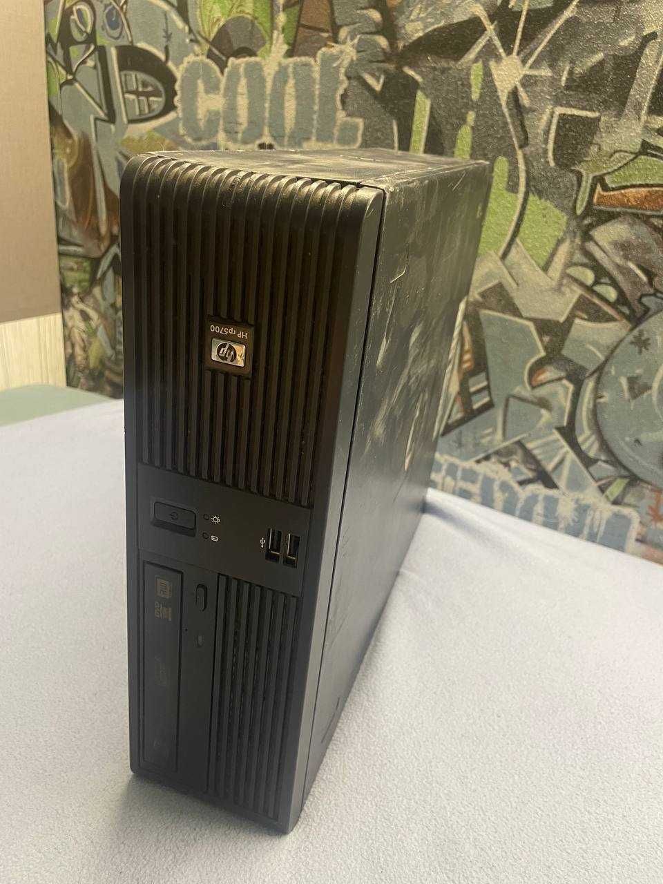 Комп'ютер Б/В HP RP5700 SFF,Intel Core 2DUO ,4RAM,160GB HDD