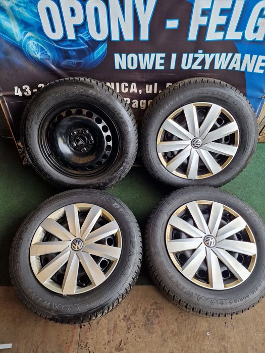 Koła zimowe 16 5×112 Vw Passat Golf  Scharan Skoda Seat Orginał