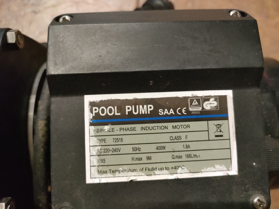 Pompa do basenu 166l/m h 9m