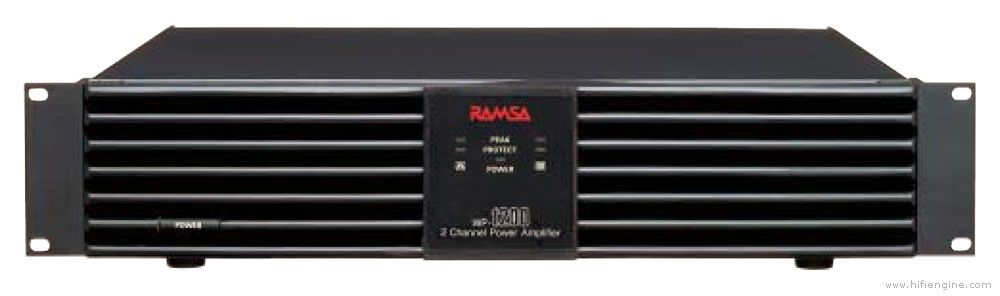 Amplificador Stéreo Profissional "Ramsa WP-1200"