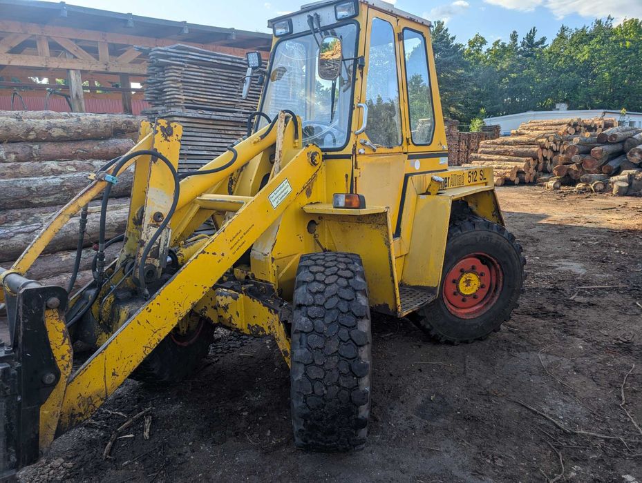 Ładowarka kołowa Kramer 512 , 1990r. Szybkozłącze