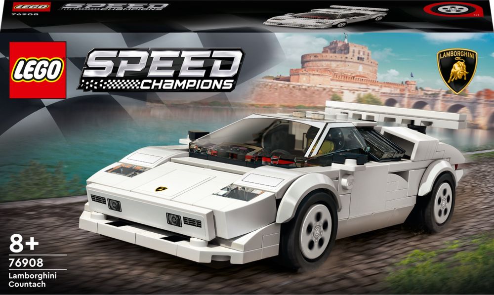 LEGO® Speed Champions Vários - Lamborghini Countach 76908 e outros Set