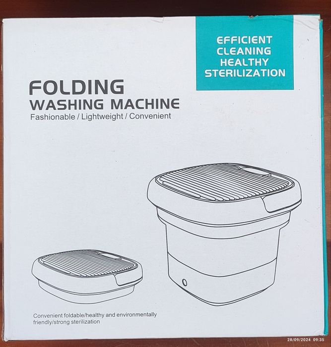Maquina lavar roupa portátil