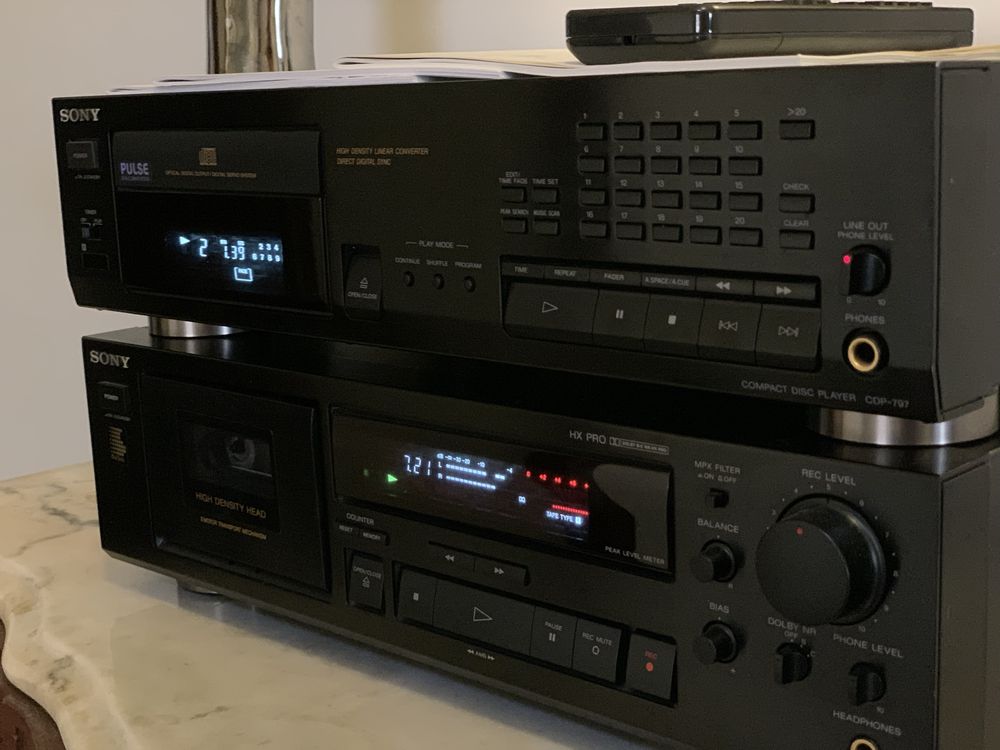 Sony CDP-797, Sony TC-K470