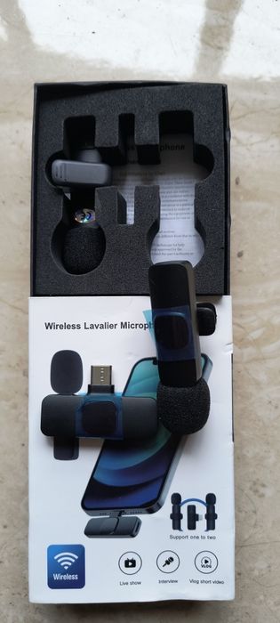 Microphone Wireless Lavalier