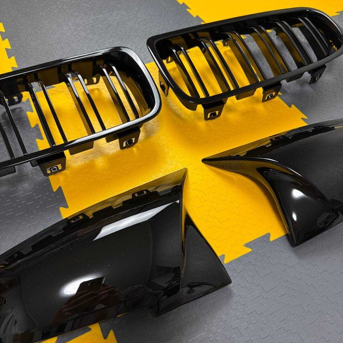 Набор BMW F30 F31 Решетка радиатора, накладки на зеркала M Performance