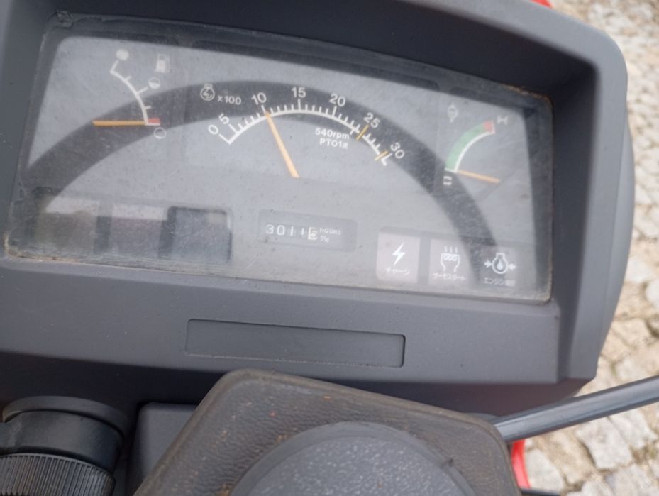 Trator yanmar f 22 com matrícula 4x4