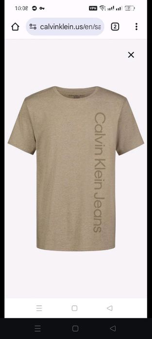 Дитяча футболка Calvin Klein, оригінал р S( 8-9 р.)