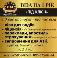 віза в Польщу, черга, реєстрація, запрошення, віза під ключ