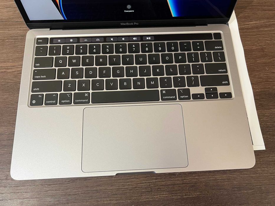 MacBook Pro 13 2020 M1 Space Gray 16/512Gb ємність батареї 100%