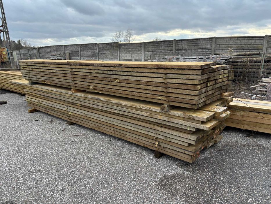 Więźba Dachowa Deska Calowa Krokwie Łaty Kantówki Impregnowane