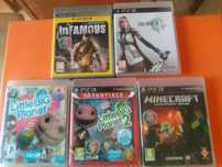 Jogos para  PS3  -  5 jogos