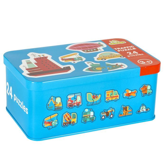 Puzzle W Puszce Pojazdy 24 Puzzle
