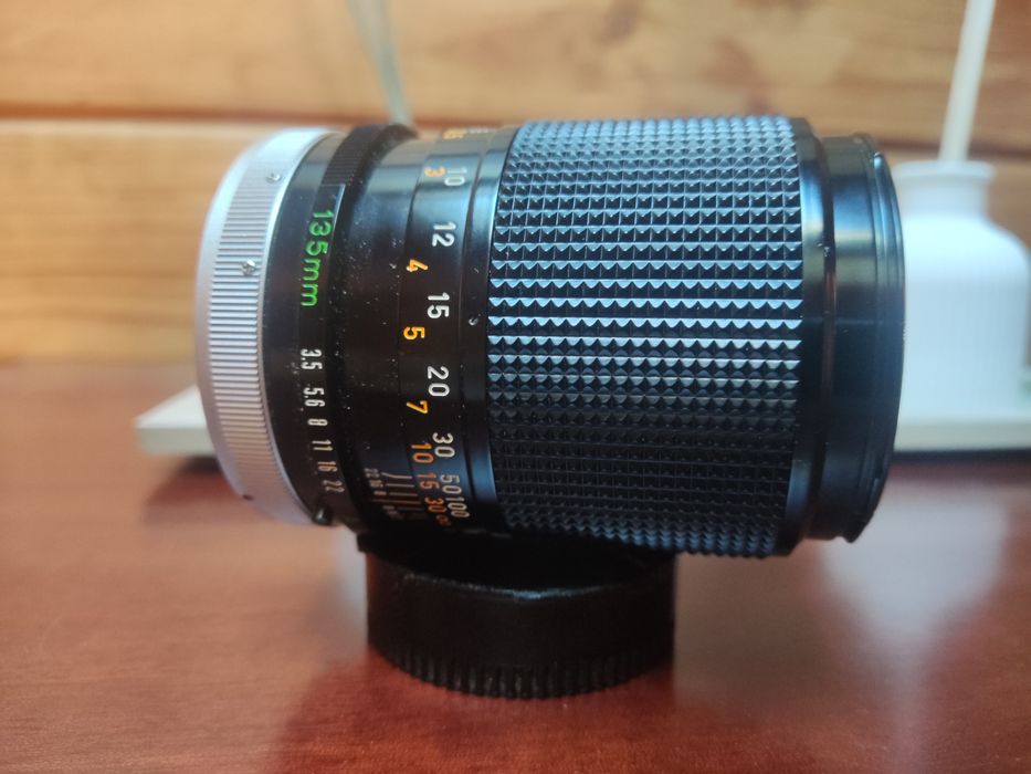 Lente Canon FD 135mm