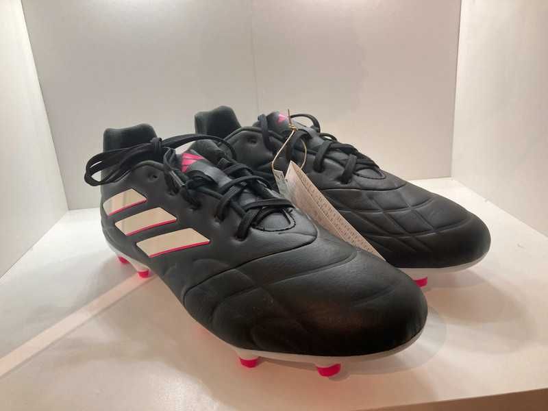Skórzane Buty piłkarskie Adidas Copa Pure .3 FG Black-Pink Schock