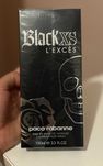 Paco Rabanne Black XS L'EXCES Intense 100ml EDT ZAFOLIOWANE perfumy