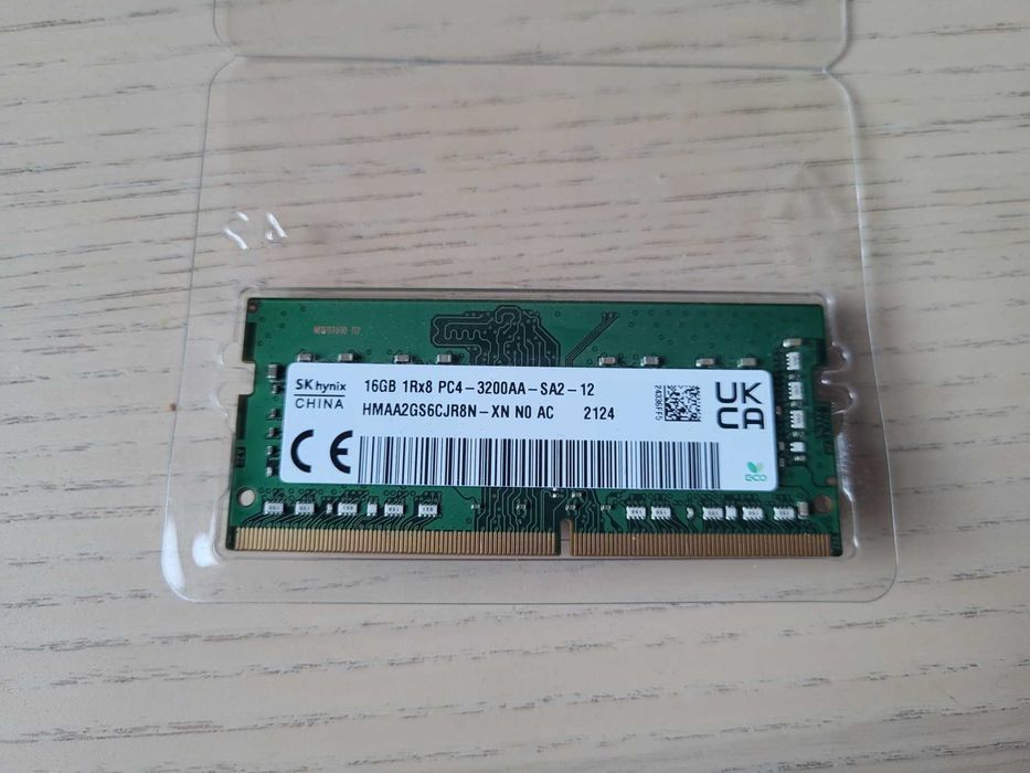 Pamięć RAM 32GB DDR4 2x16GB 3200MHz SODIMM do laptopa