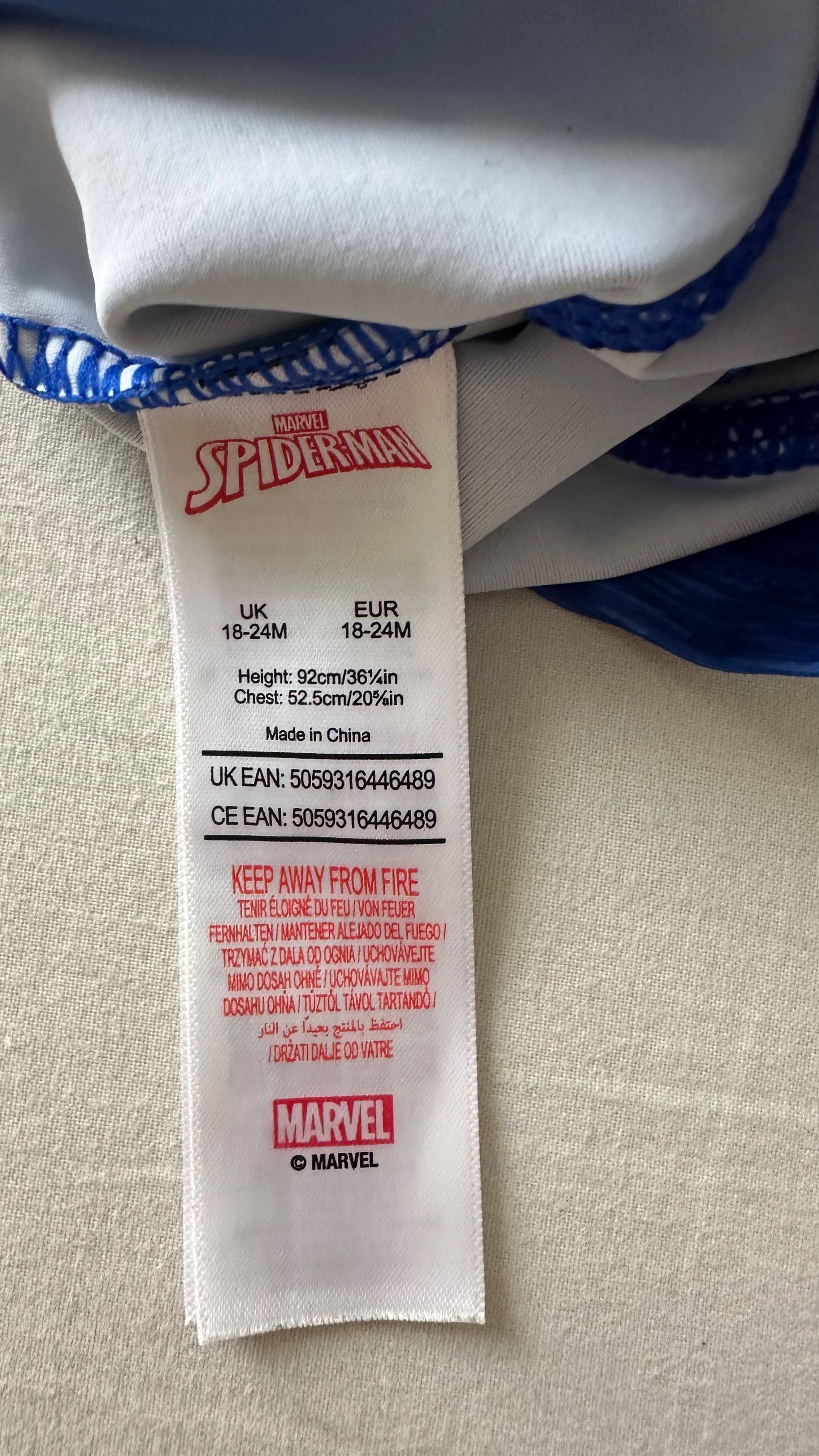 Strój kąpielowy Spiderman Marvel 2 latka od 18+ miesięcy
