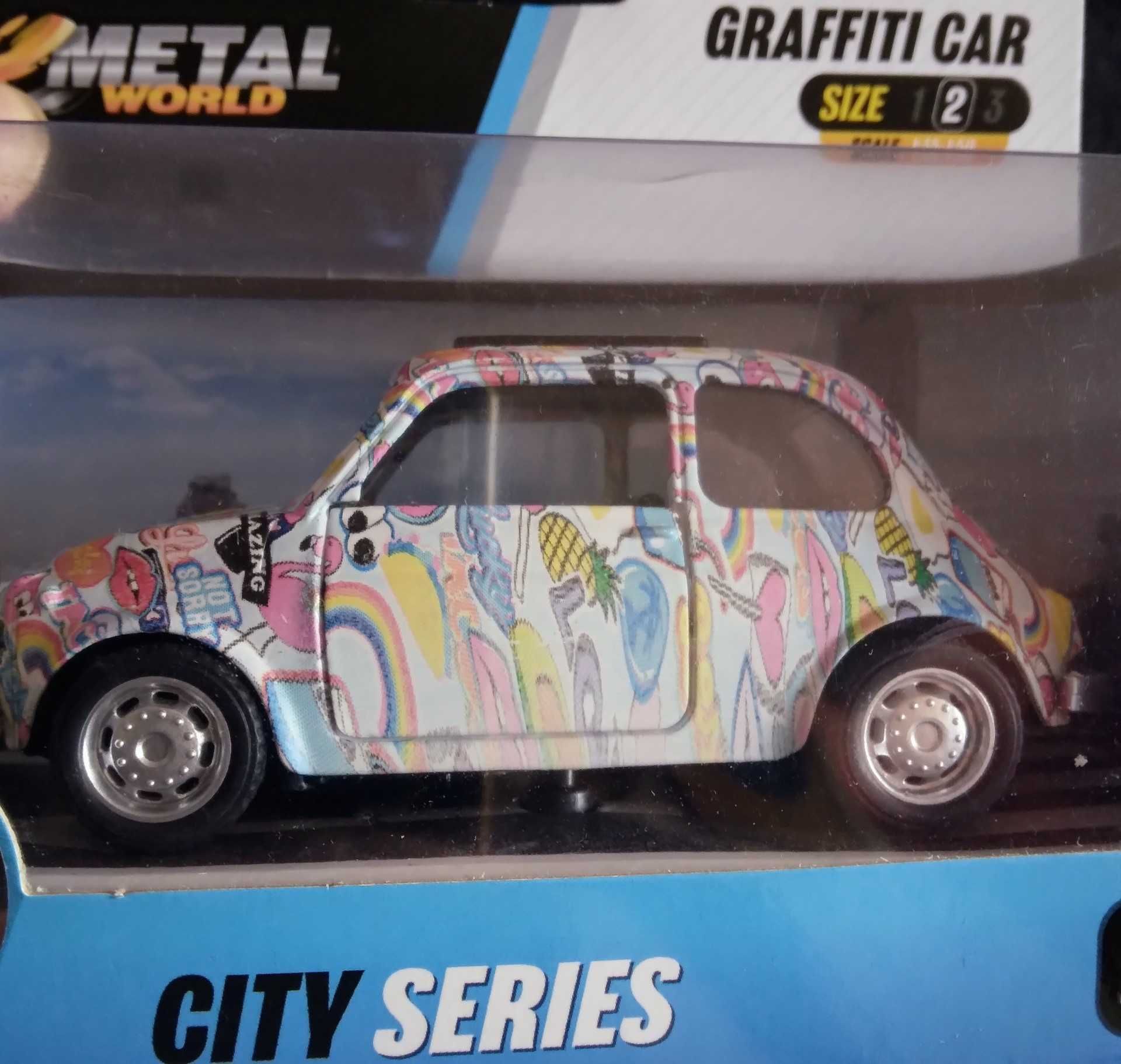 FIAT 500 GRAFITI escala 1:43