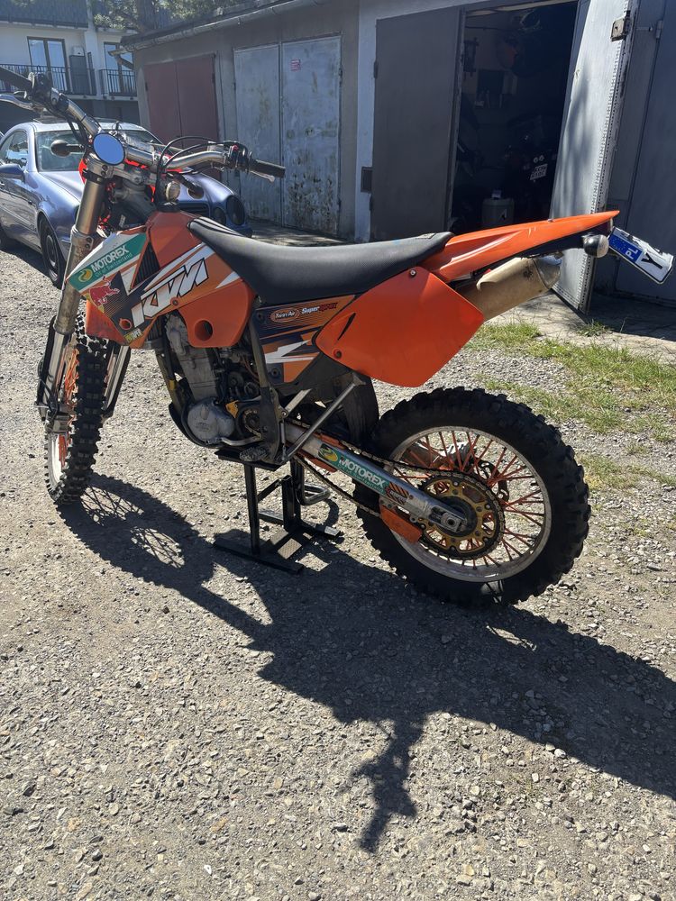 Ktm exc 450 rfs zarejestrowany A2
