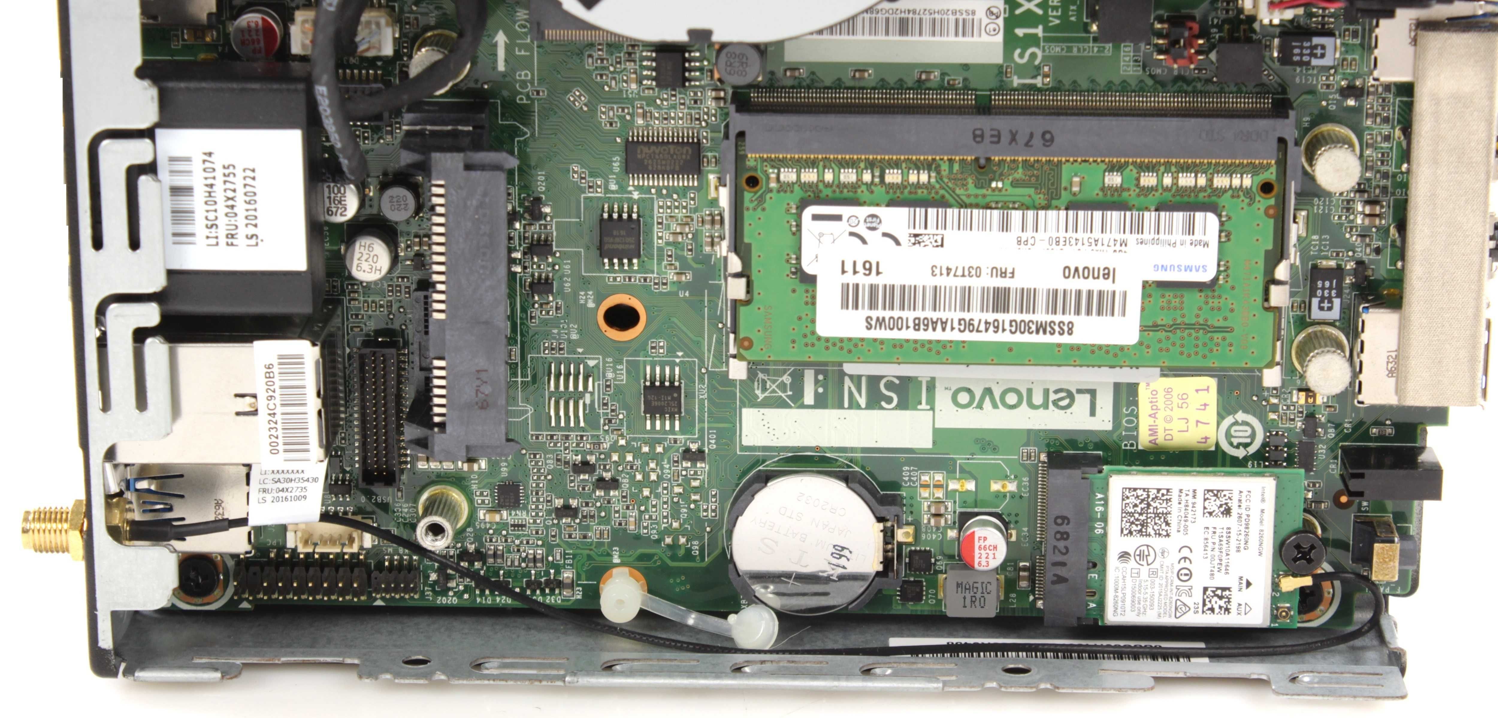 Микро Lenovo ThinkCentre M700 tiny (i7-6700T/8GB DDR4/Wi-Fi/m.2/WIN)