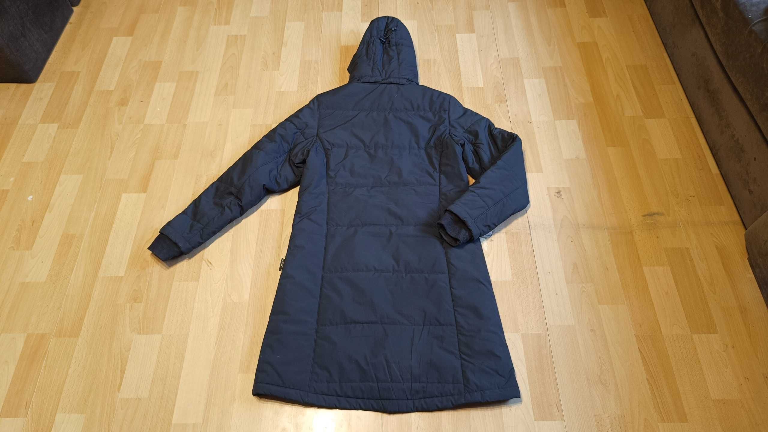 Zimowa damska długa kurtka JACK WOLFSKIN STORMLOCK ACTIVE r.S idealna