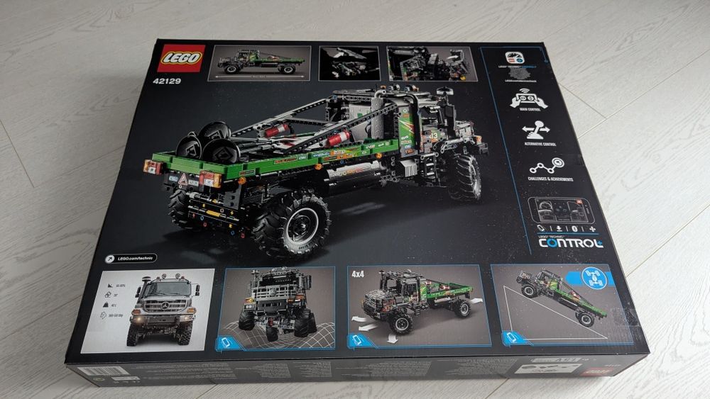 LEGO® 42129 Technic - Ciężarówka Mercedes-Benz Zetros z napędem na 4 k