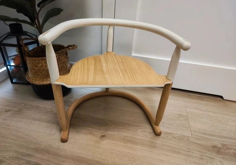 Vintage unikat krzesełko dla dziecka lata 60 Ikea Anna Karin Mobring