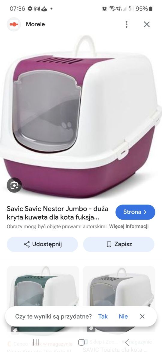 Kuweta dla kota savic duża