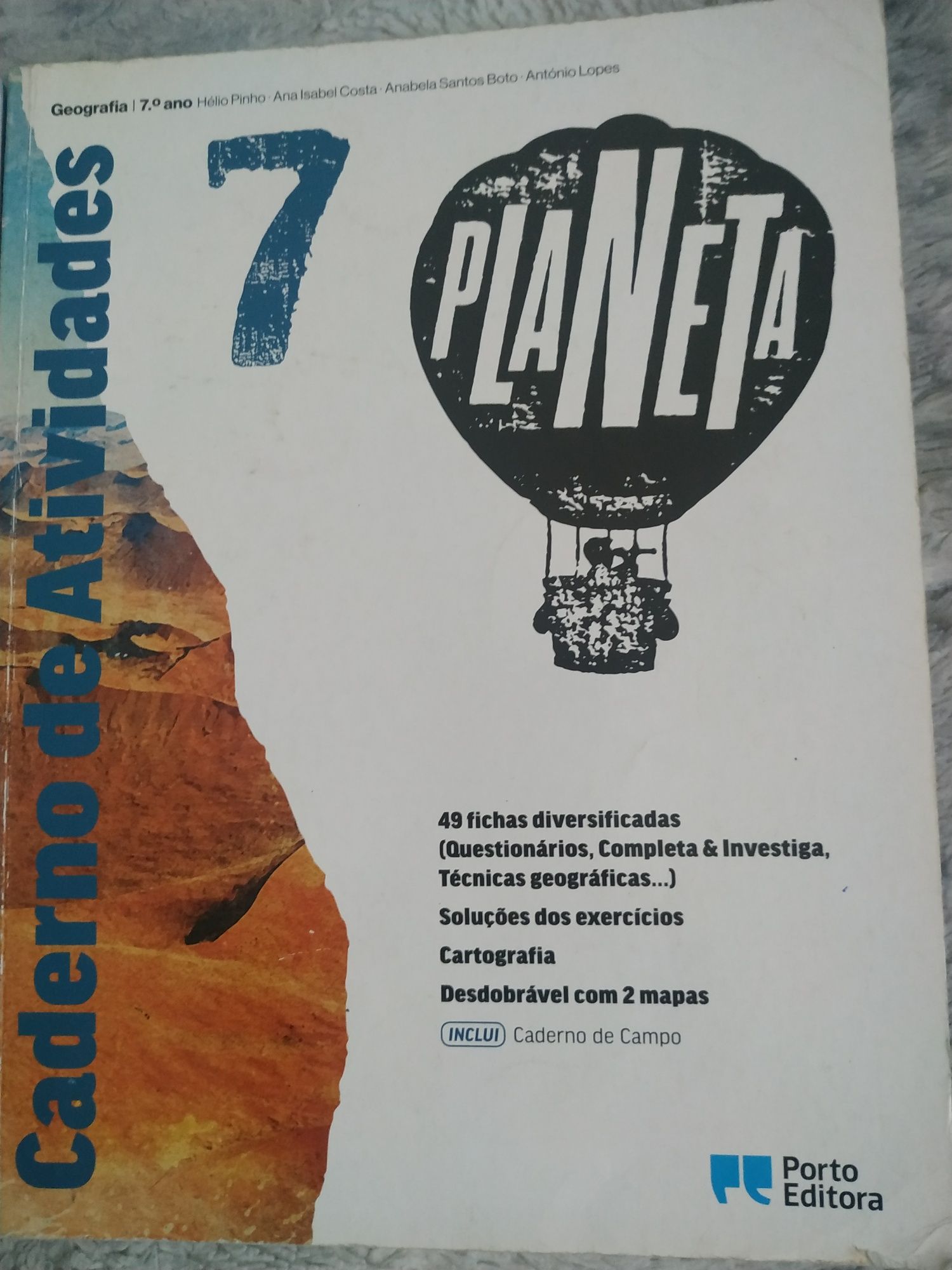 Caderno Atividades Geografia 7 ano Planeta 7