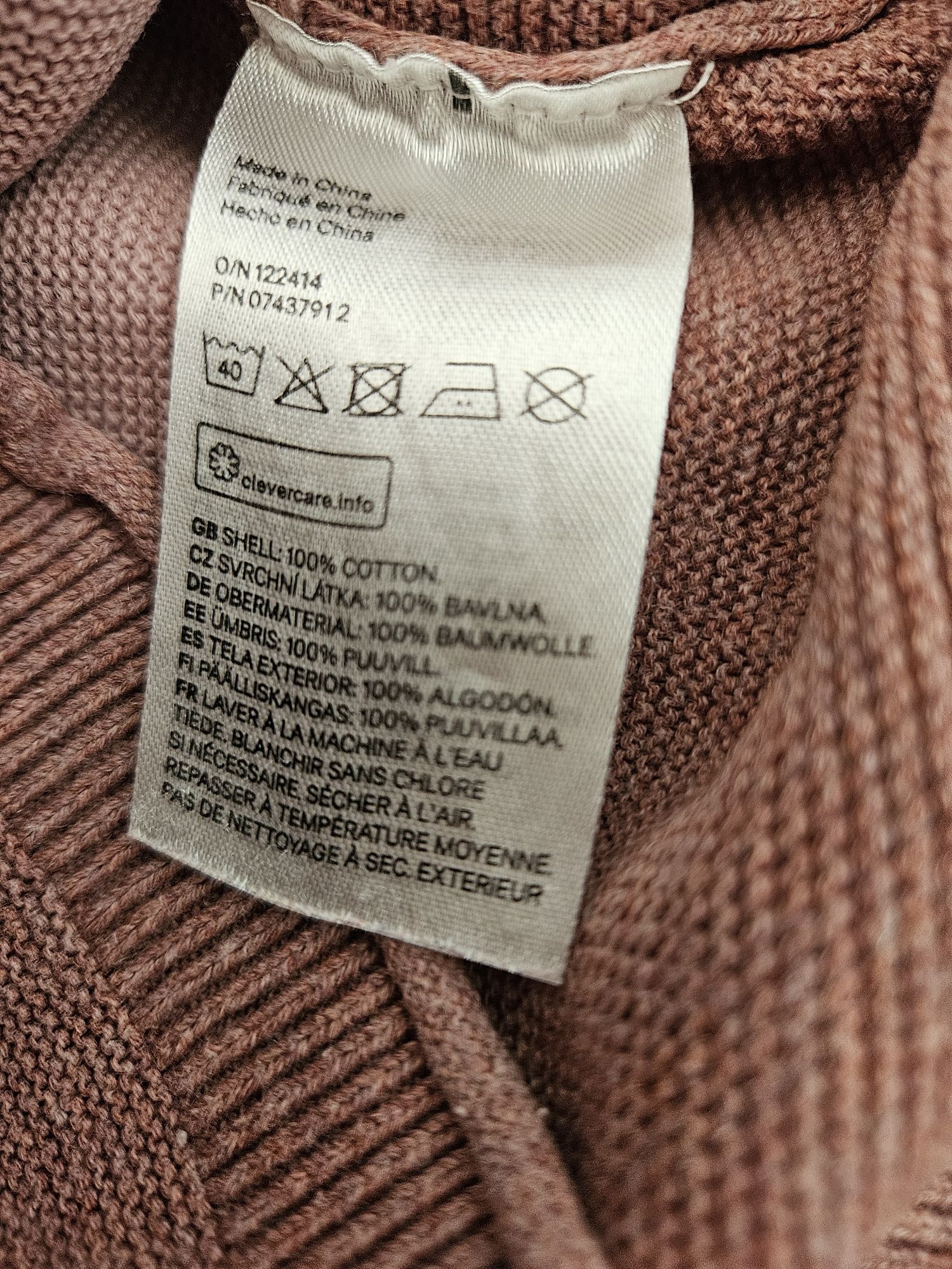 Komplet sweterek i spodnie H&M r. 68