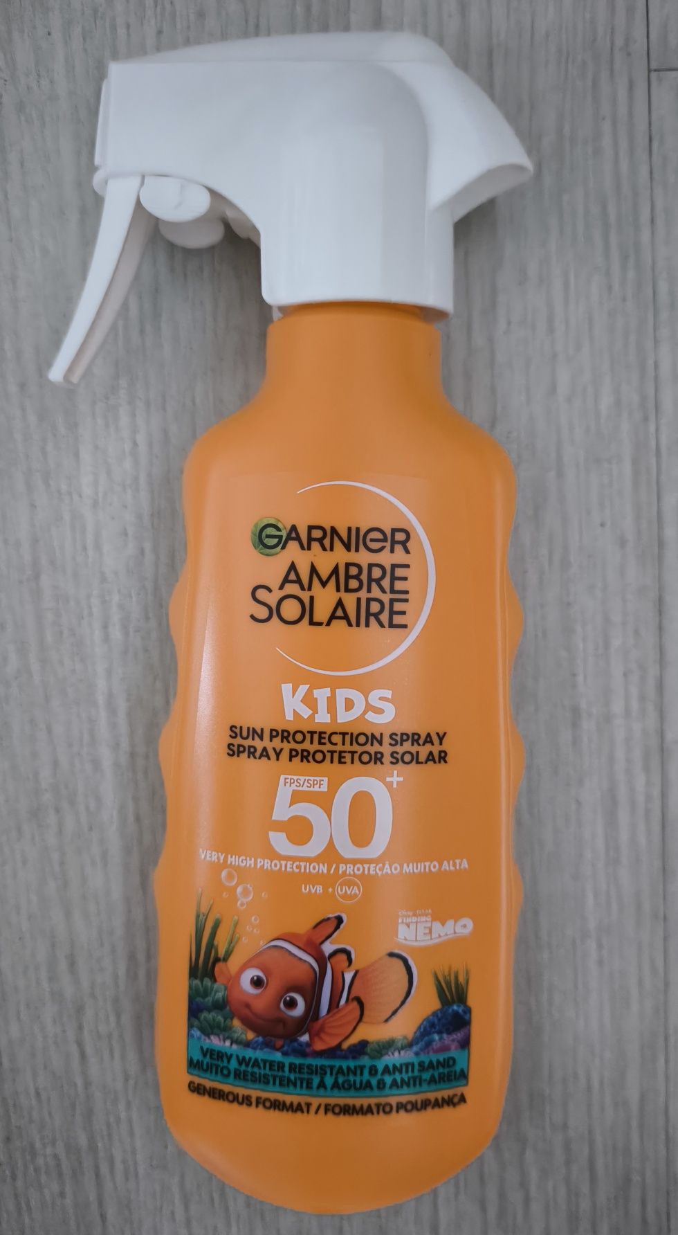 protetor solar em spray 50+ para criança da Garnier Novo selado