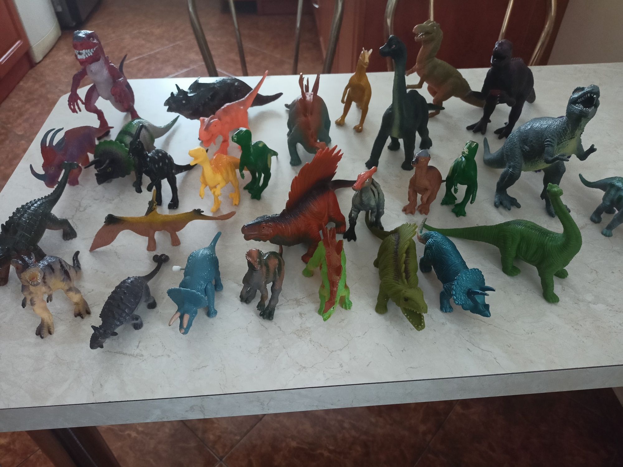 Dinozaury figurki zestaw 30 sztuk